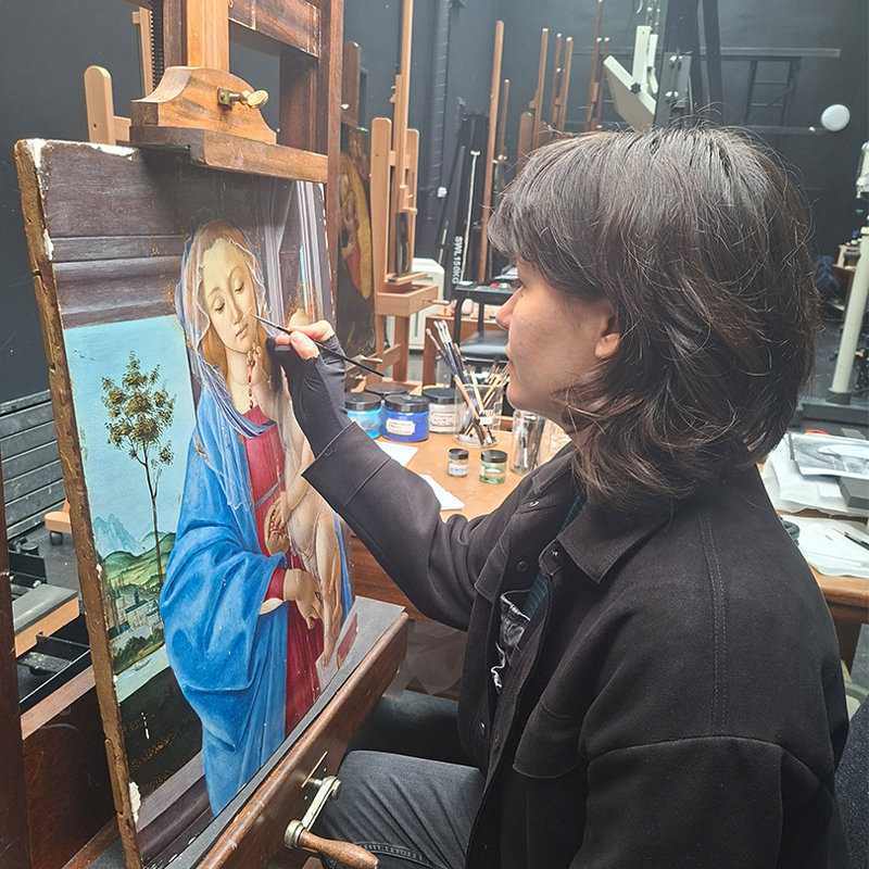 A conversation with conservator Valeriia Kravchenko