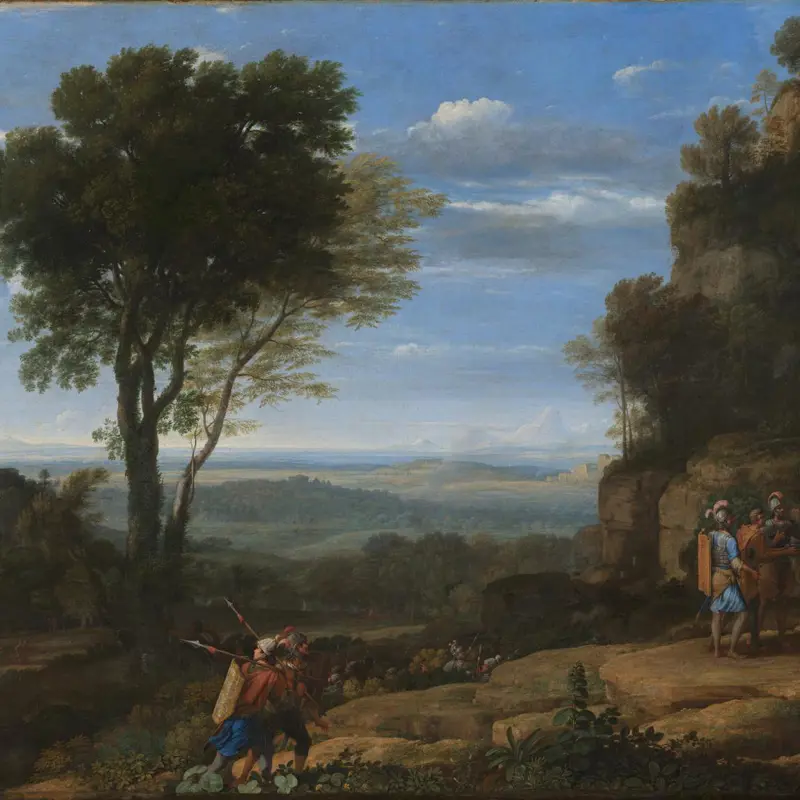 Landscape with David at the Cave of Adullam