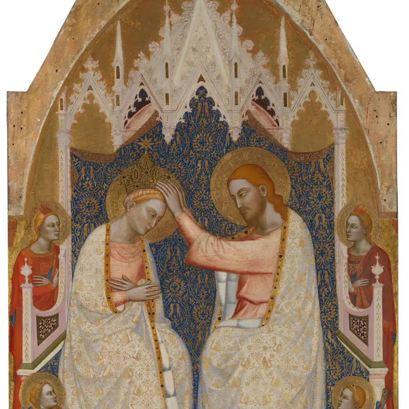The Coronation of the Virgin: Central Main Tier Panel