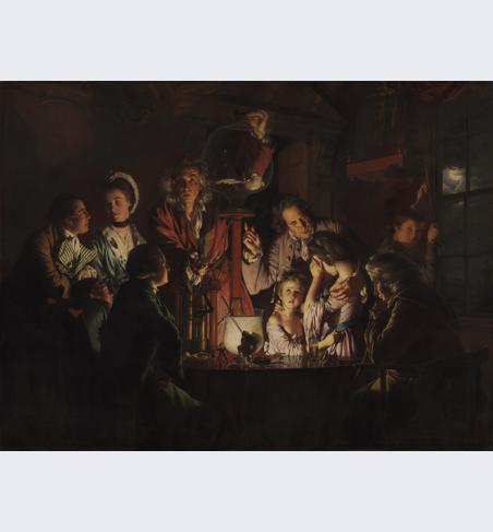 Joseph Wright 'of Derby', 'An Experiment on a Bird in the Air Pump', 1768
