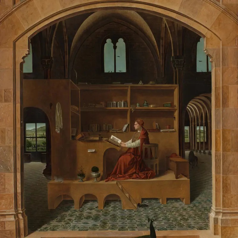 Saint Jerome in his Study