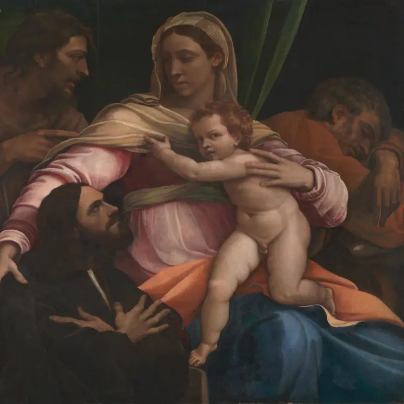The Madonna and Child with Saints and a Donor