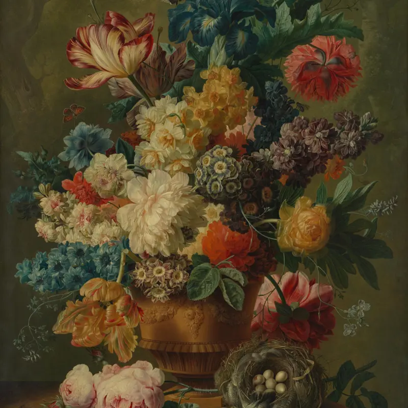 Flowers in a Vase