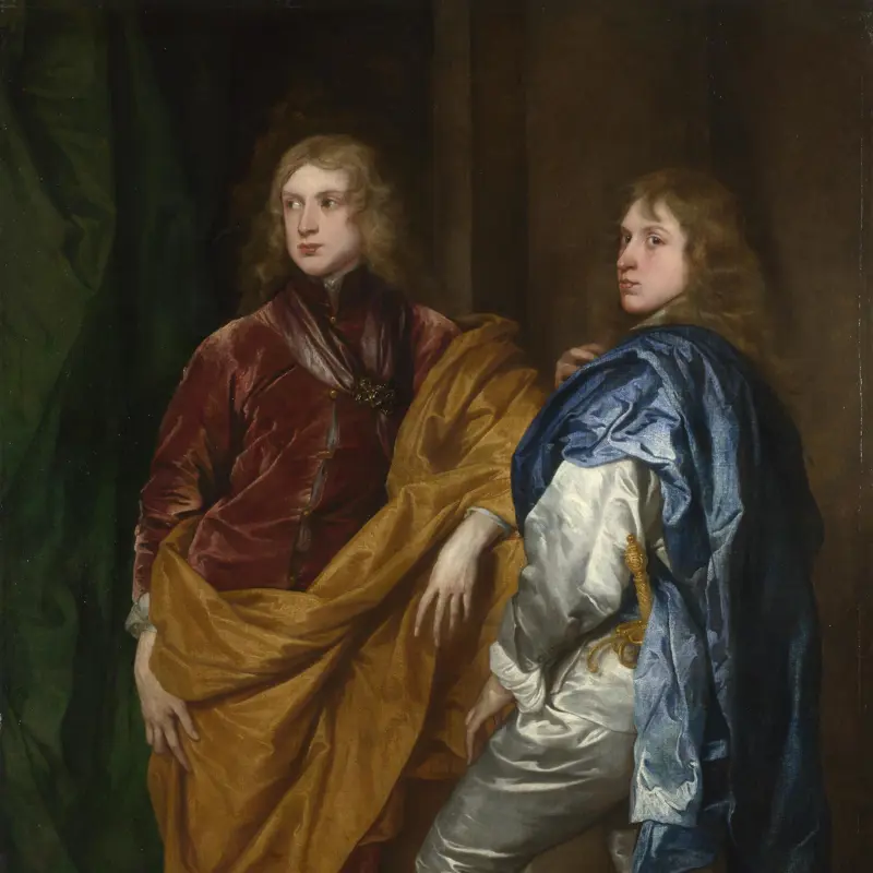 Portraits of Two Young Englishmen