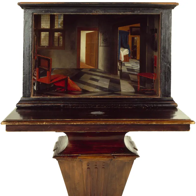 A Peepshow with Views of the Interior of a Dutch House