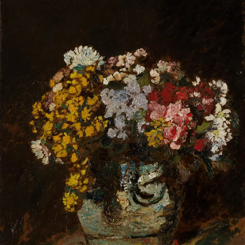 A Vase of Wild Flowers