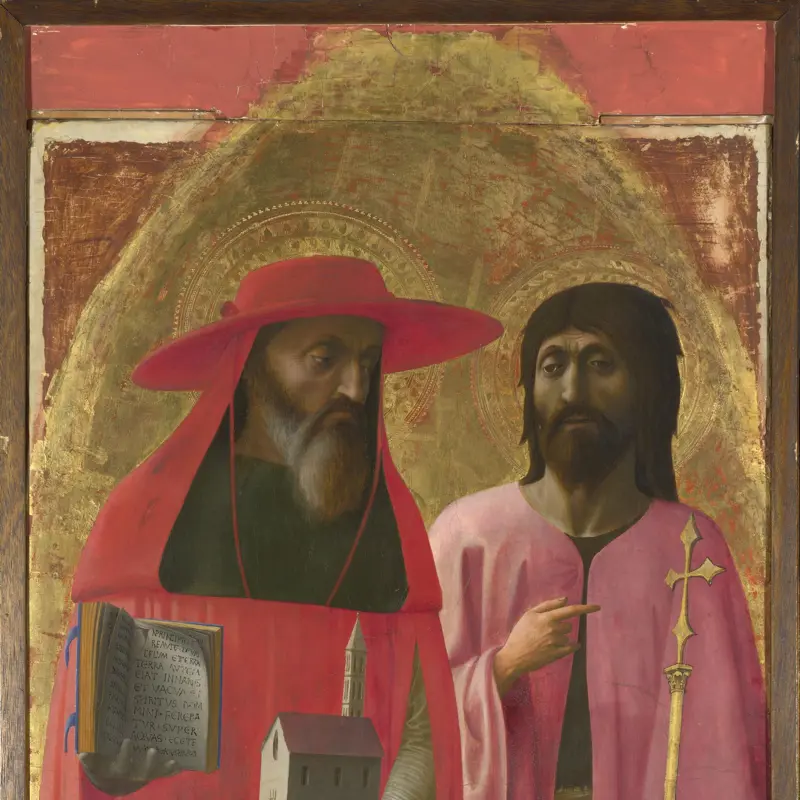 Saints Jerome and John the Baptist